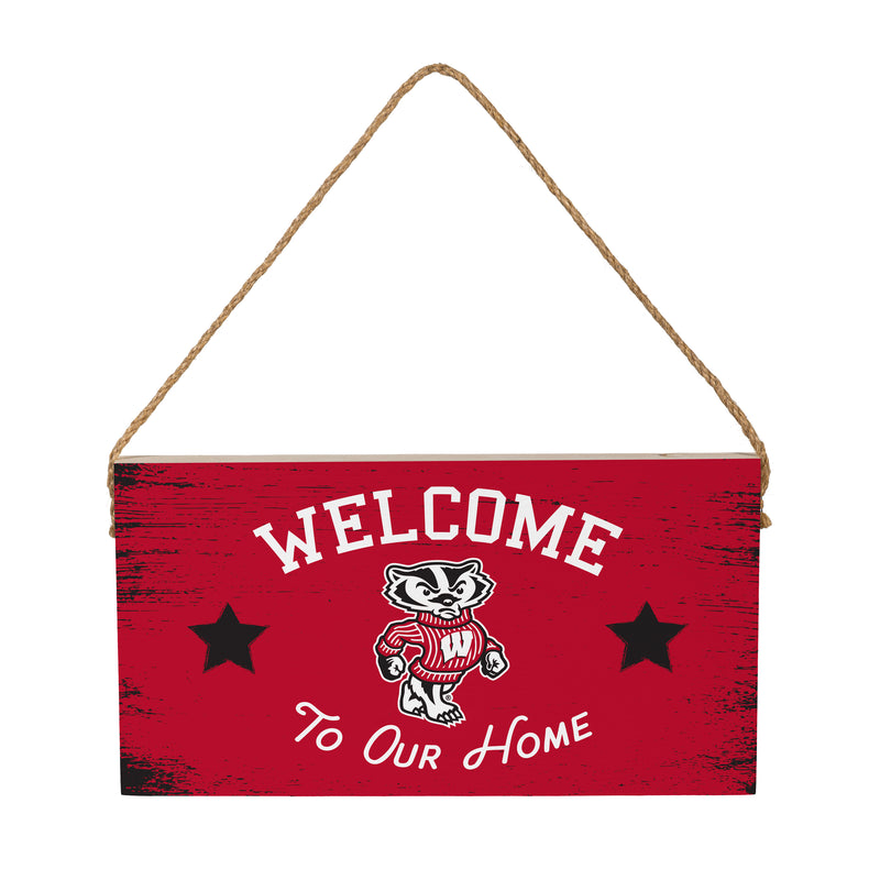 University of Wisconsin-Madison Wood Wall Sign, 6x11