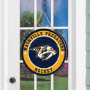 Nashville Predators Round Door Décor with Hanging Rope, 18x18