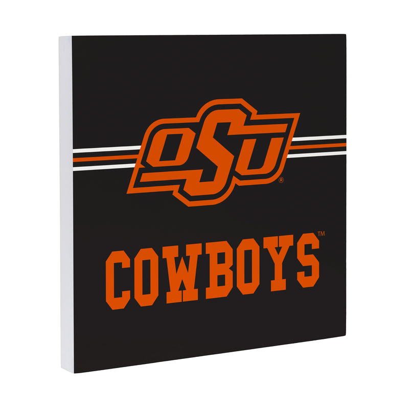 Oklahoma State University Wood Wall Sign, 12x12