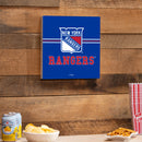 New York Rangers Wood Wall Sign, 12x12
