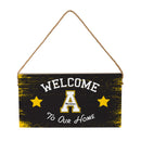 Appalachian State University Wood Wall Sign, 6x11