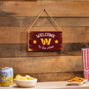 Washington Commanders Wood Wall Sign, 6x11
