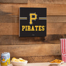 Pittsburgh Pirates Wood Wall Sign, 12x12