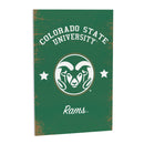 Colorado State University Wood Wall Sign, 16x24