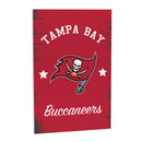 Tampa Bay Buccaneers Wood Wall Sign, 16x24