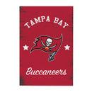 Tampa Bay Buccaneers Wood Wall Sign, 16x24