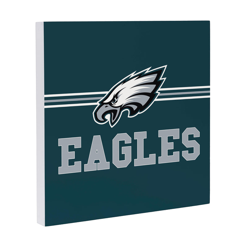 Philadelphia Eagles Wood Wall Sign, 12x12