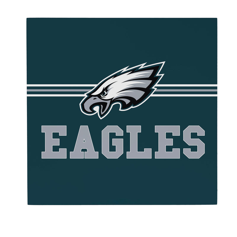 Philadelphia Eagles Wood Wall Sign, 12x12