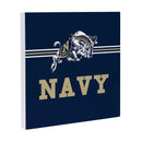US Naval Academy Wood Wall Sign, 12x12