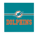 Miami Dolphins Wood Wall Sign, 12x12