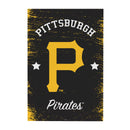 Pittsburgh Pirates Wood Wall Sign, 16x24