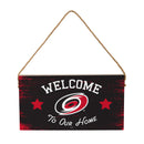 Carolina Hurricanes Wood Wall Sign, 6x11