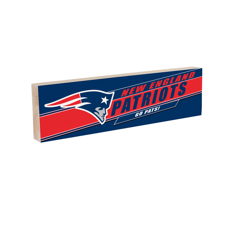 New England Patriots Mantle Sign, Down Home Fans, 5x18