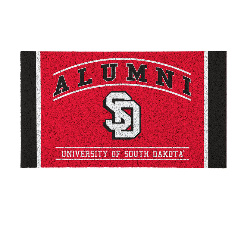University of South Dakota Alumni PVC Mat, 28"x16"