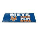 New York Mets Fan PVC Mat, 28"x16"