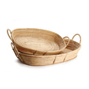 NAPA Home & Garden, CANE RATTAN TRAYS WITH HANDLES, SET OF 2,DB210