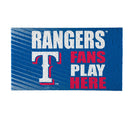 Texas Rangers Fan PVC Mat, 28"x16"