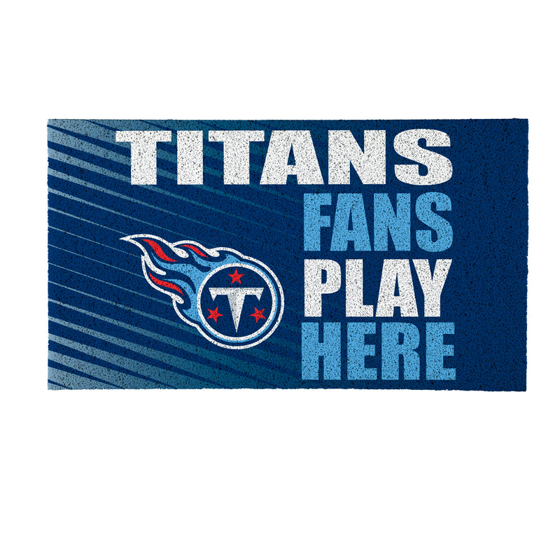 Tennessee Titans Fan PVC Mat, 28"x16"