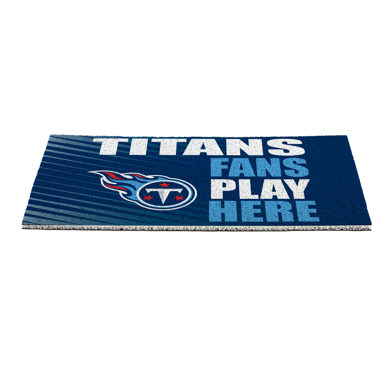 Tennessee Titans Fan PVC Mat, 28"x16"