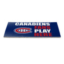Montreal Canadiens Fan PVC Mat, 28"x16"