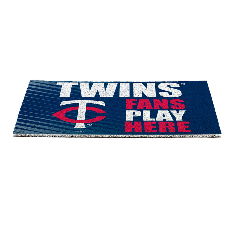 Minnesota Twins Fan PVC Mat, 28"x16"