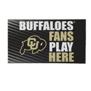 University of Colorado Fan PVC Mat, 28"x16"