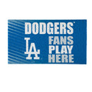 Los Angeles Dodgers Fan PVC Mat, 28"x16"