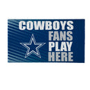 Dallas Cowboys Fan PVC Mat, 28"x16"