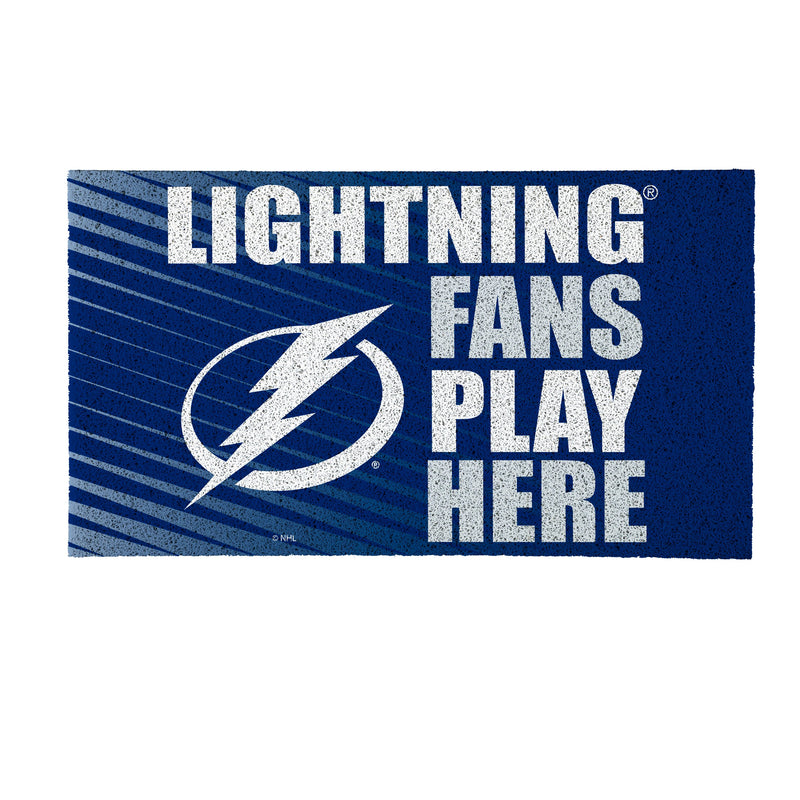 Tampa Bay Lightning Fan PVC Mat, 28"x16"