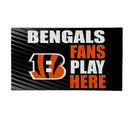 Cincinnati Bengals Fan PVC Mat, 28"x16"