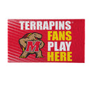 University of Maryland Fan PVC Mat, 28"x16"