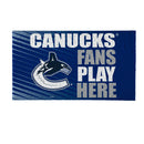 Vancouver Canucks Fan PVC Mat, 28"x16"