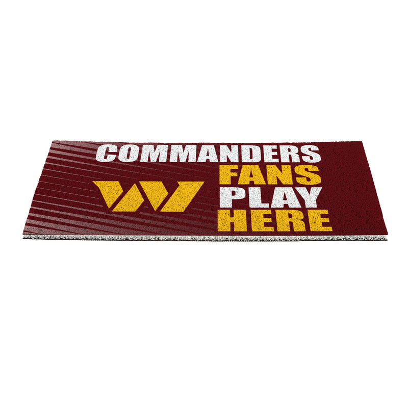 Washington Commanders Fan PVC Mat, 28"x16"