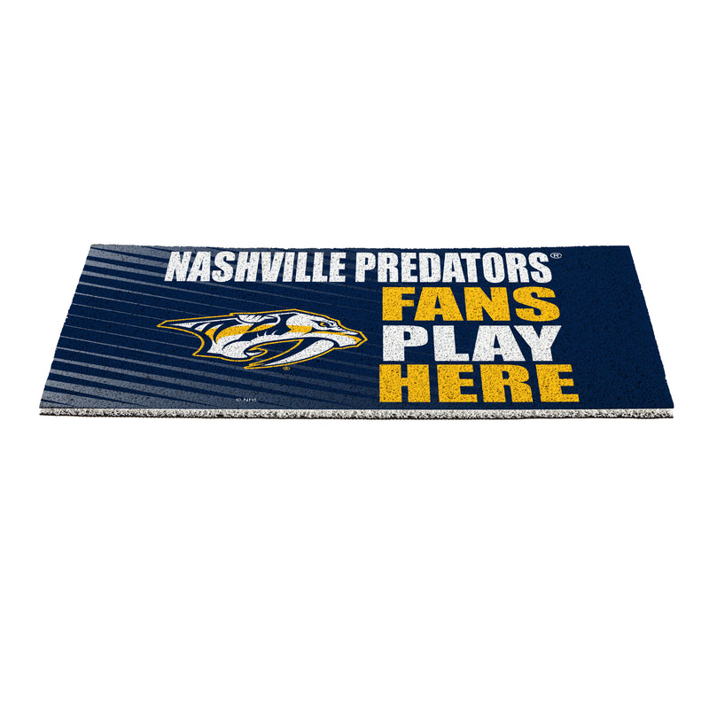 Nashville Predators Fan PVC Mat, 28"x16"
