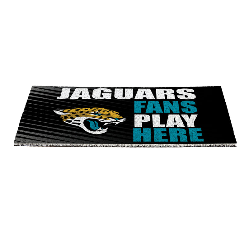 Jacksonville Jaguars Fan PVC Mat, 28"x16"
