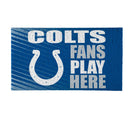 Indianapolis Colts Fan PVC Mat, 28"x16"