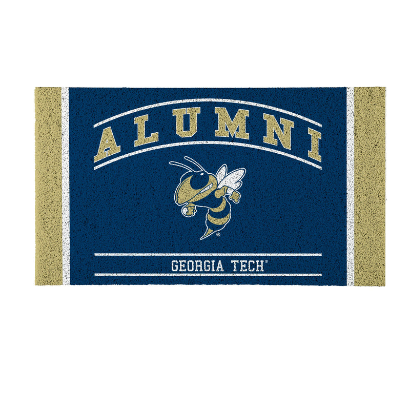 Georgia Tech Alumni PVC Mat, 28"x16"