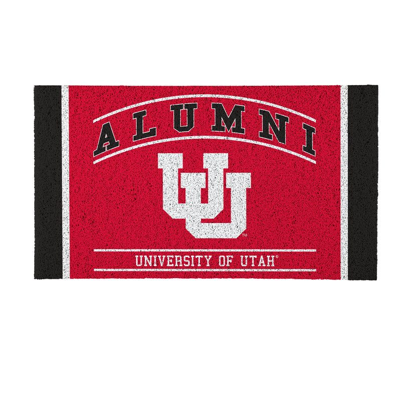 University of Utah Alumni PVC Mat, 28"x16"
