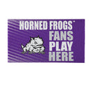 Texas Christian University Fan PVC Mat, 28"x16"
