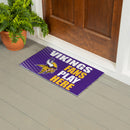 Minnesota Vikings Fan PVC Mat, 28"x16"