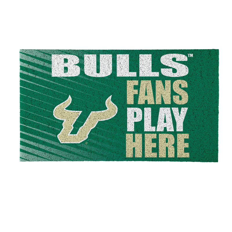 UNIVERSITY OF SOUTH FLORIDA Fan PVC Mat, 28"x16"