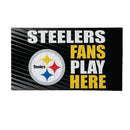 Pittsburgh Steelers Fan PVC Mat, 28"x16"
