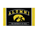 University of Iowa Alumni PVC Mat, 28"x16"