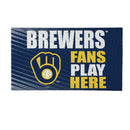 Milwaukee Brewers Fan PVC Mat, 28"x16"