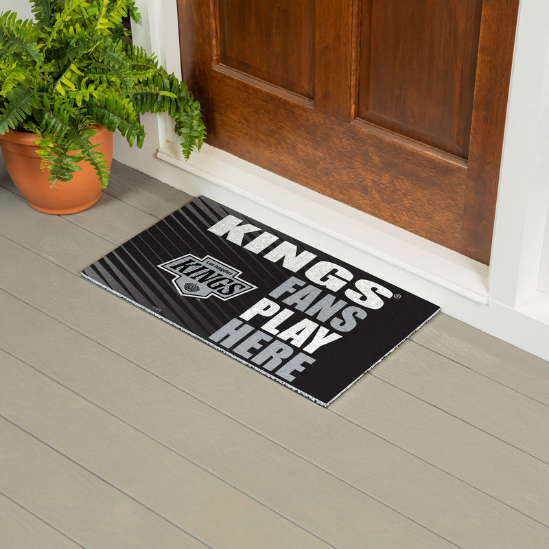 Los Angeles Kings Fan PVC Mat, 28"x16"
