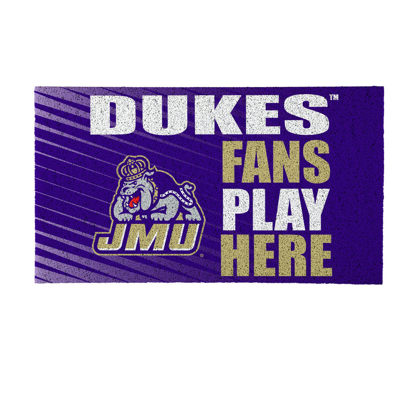 James Madison University Fan PVC Mat, 28"x16"