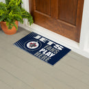 Winnipeg Jets Fan PVC Mat, 28"x16"