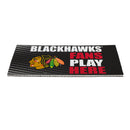 Chicago Blackhawks Fan PVC Mat, 28"x16"