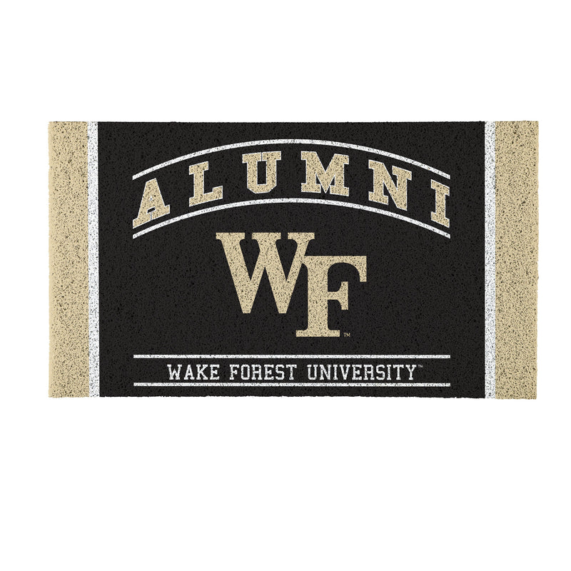 Wake Forest University Alumni PVC Mat, 28"x16"