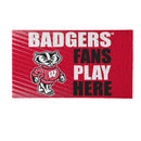 University of Wisconsin-Madison Fan PVC Mat, 28"x16"